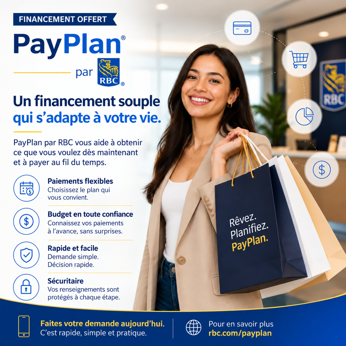 PayPlan par RBC — financement souple, avantages et demande en français