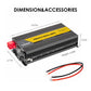 dimension of 1000w inverter