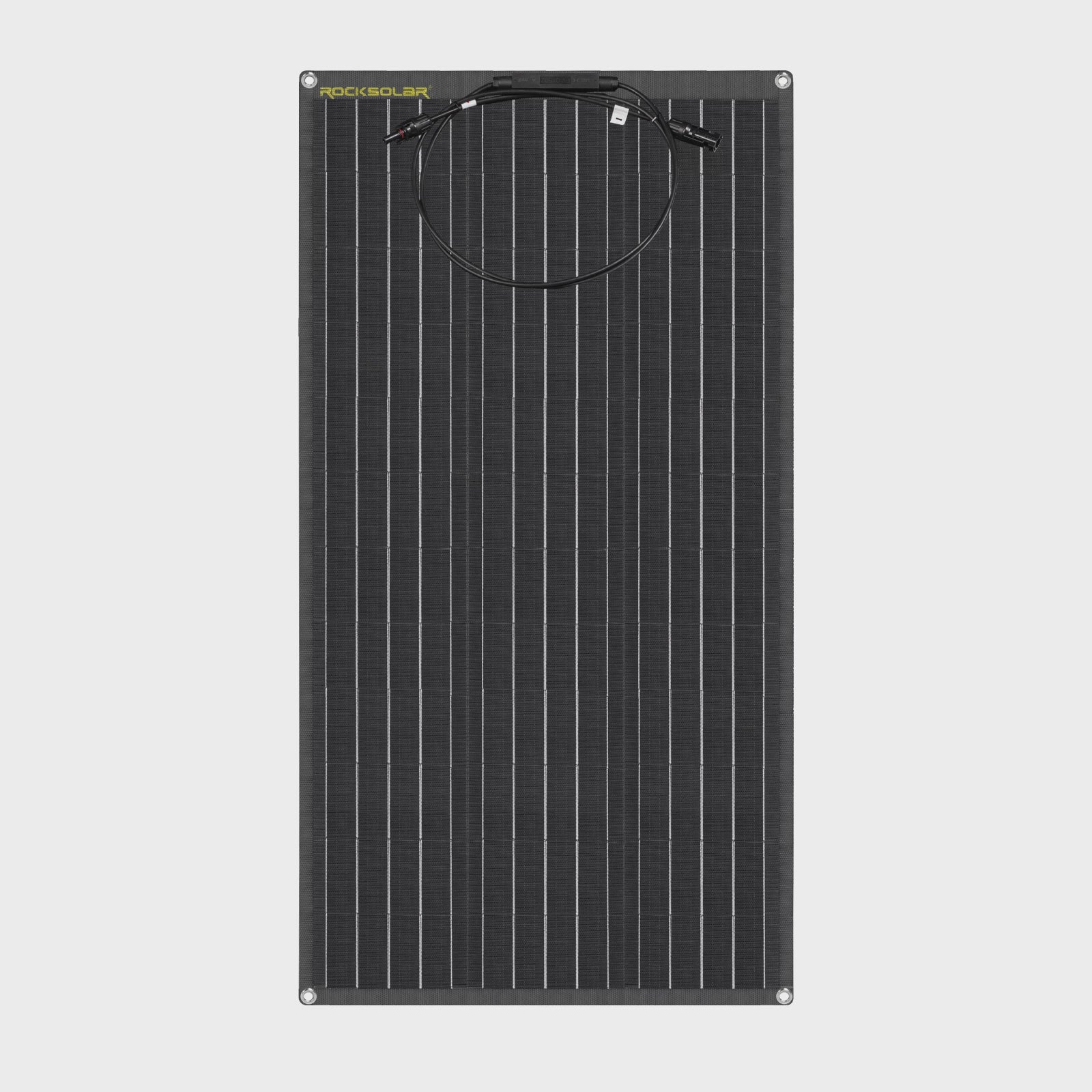 Load video: ROCKSOLAR 400W 12V Flexible Monocrystalline Solar Panels(4X100W)