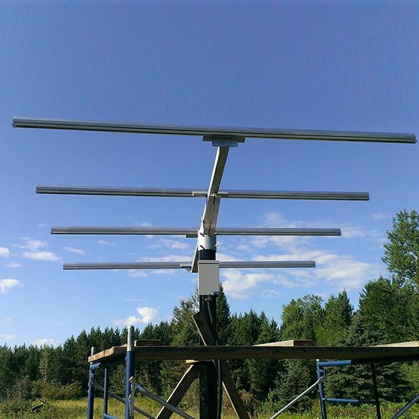 FastRack Top-Of-Pole Mount For 6 Solar Panels