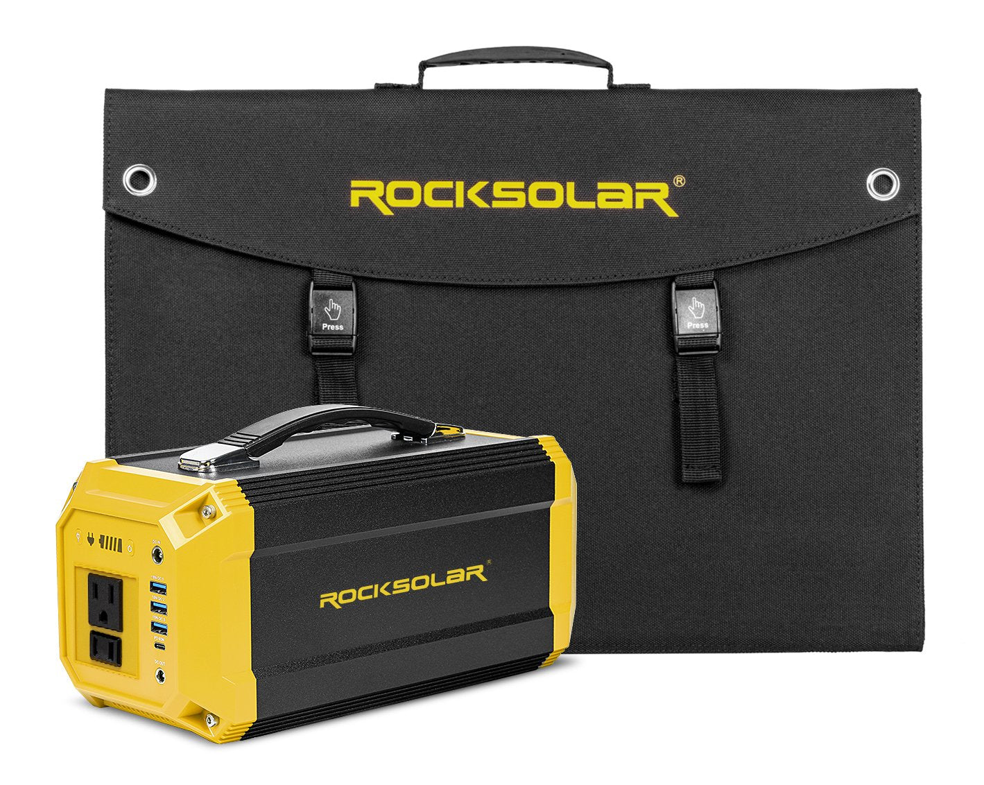 300w utility portable solar generator kit