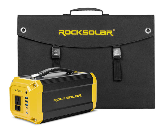 300w portable solar generator 